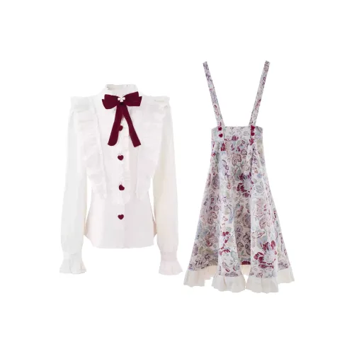 LEMON FAIRY Two Piece Skirt Sets Women's