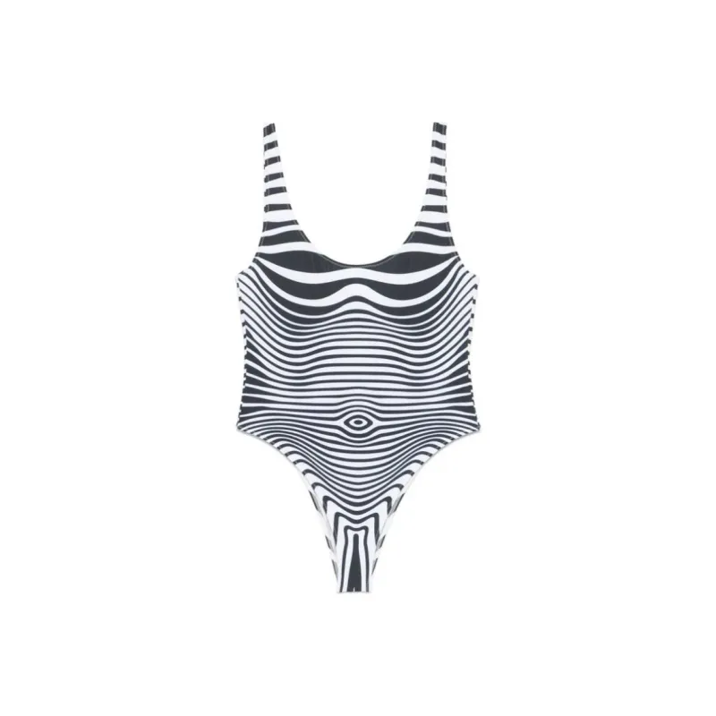 Jean Paul Gaultier SS25 One piece Swimsuit Women's Black-0