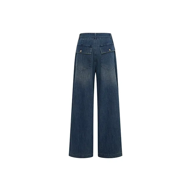 D'zzit Jeans Women's Dark Blue-1