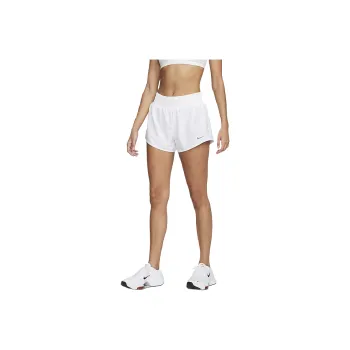 Nike One Women's Dri FIT Mid Rise 3' Brief Lined Shorts