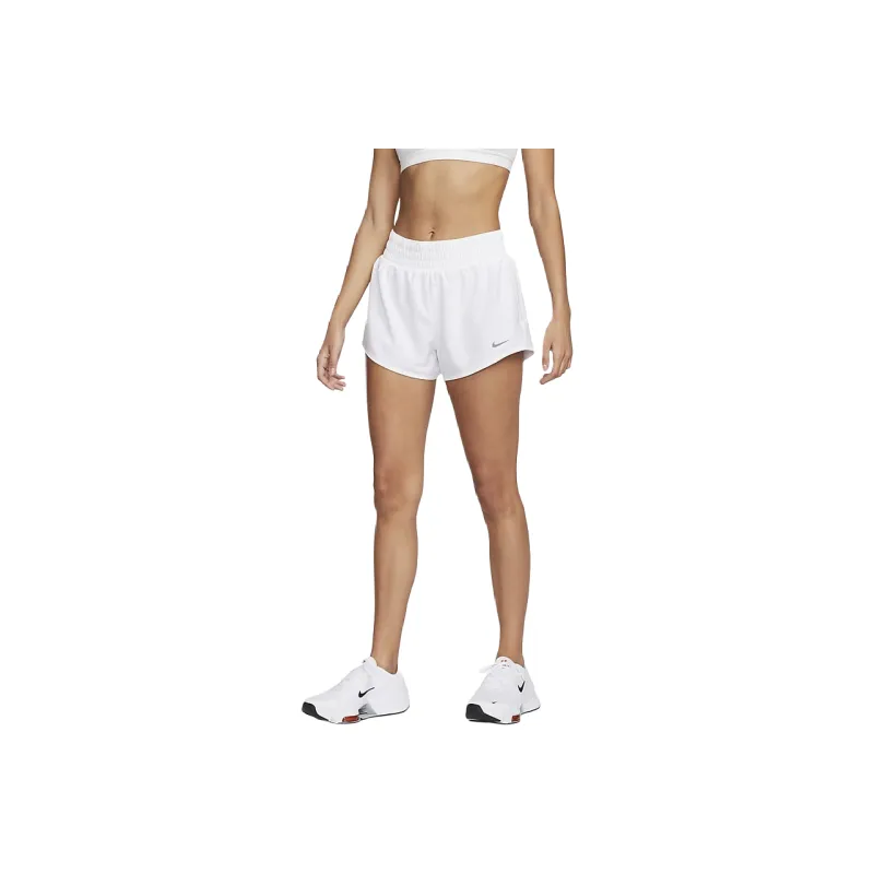 Nike One Women's Dri FIT Mid Rise 3' Brief Lined Shorts-0
