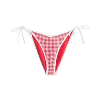 Hollister Swimming Shorts Women's Red Plaid