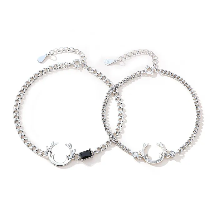 MEIYAER S925 Silver Bracelets Unisex-0