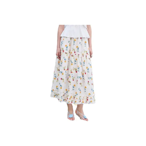 ELF SACK Casual Long Skirt Women's