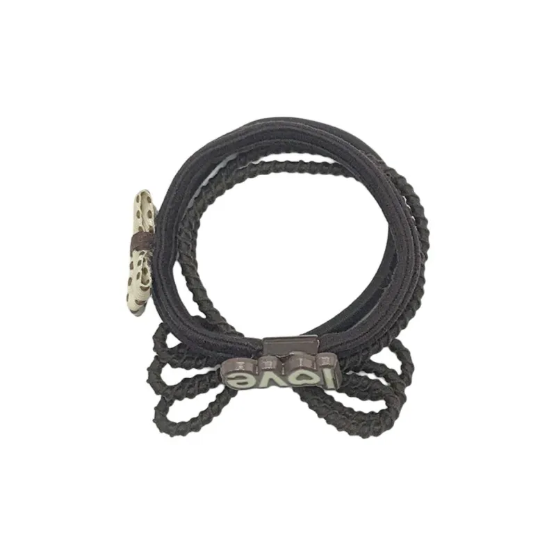 JIANYINGSHU Linen Hair Tie Unisex-8