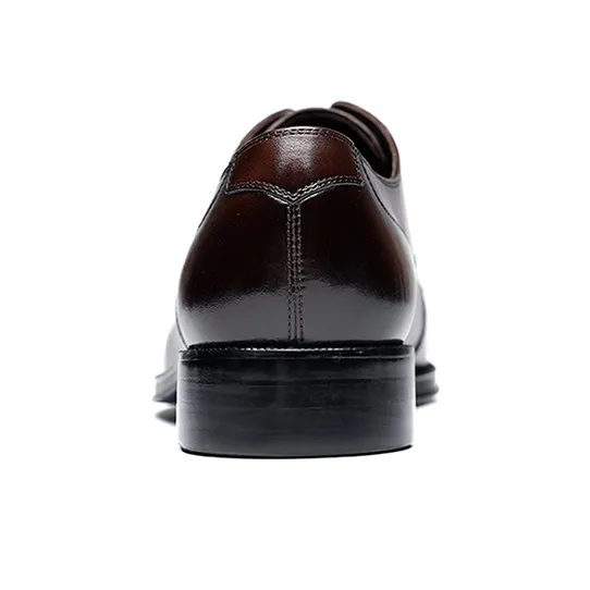 Bansley Dress Shoes Men Low Top Black-8