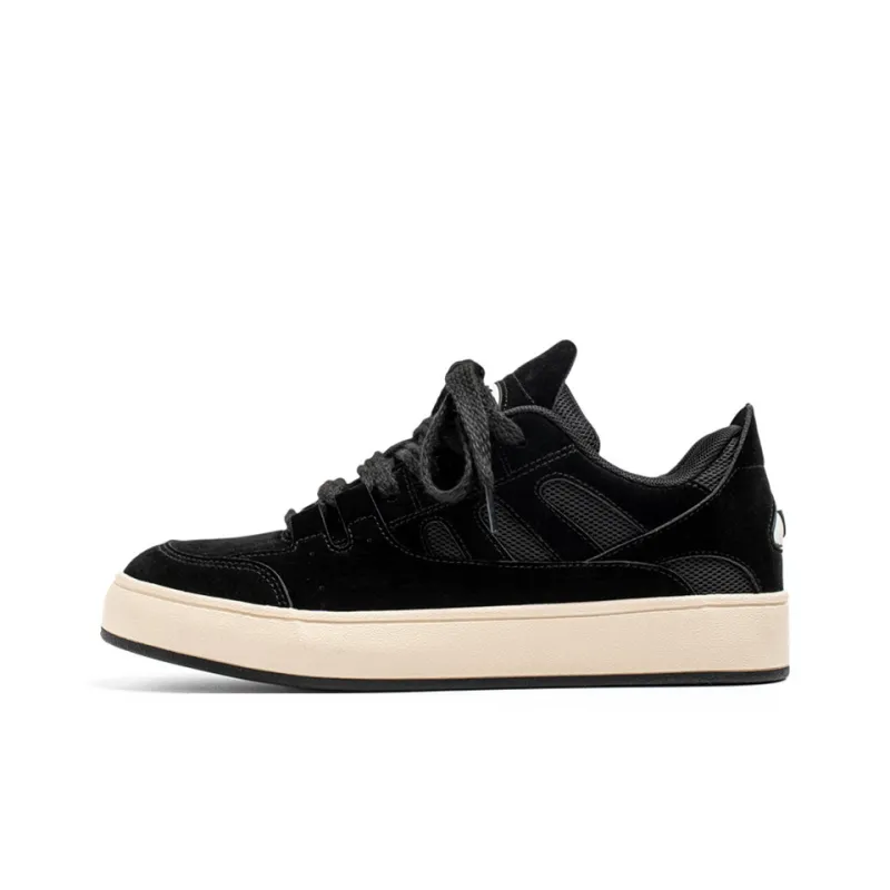 HACKBUTEER Low Top Skateboard Shoes Men's Box Included-1