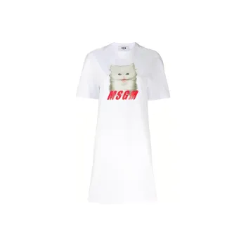 MSGM T Shirts Women's White