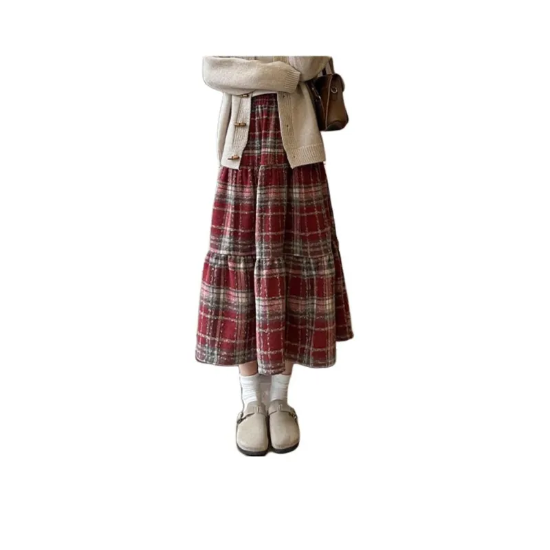 Hao Zhilang Casual Long Skirts Women's-0