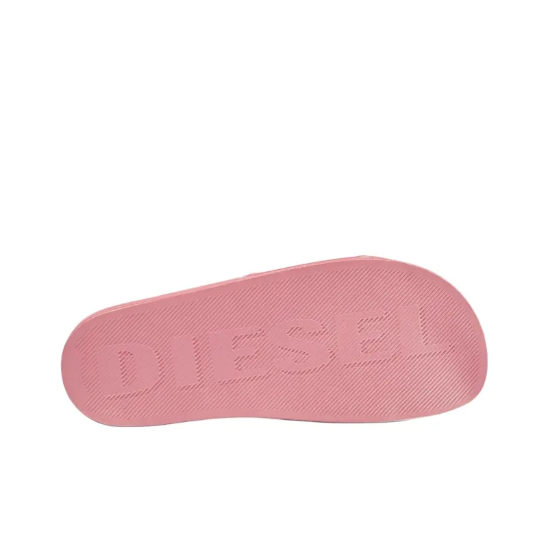 DIESEL Slide Slippers Women's Pink-5