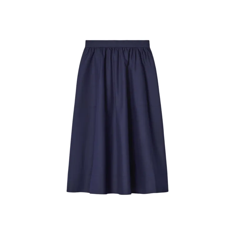 COS Casual Long Skirts Women's Navy Blue-0