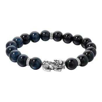 TUTAE Natural Obsidian Bracelets Men's