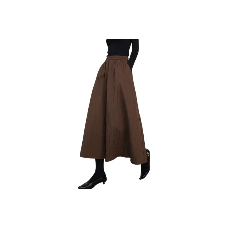 Late White Skirt Women's Coffee-0