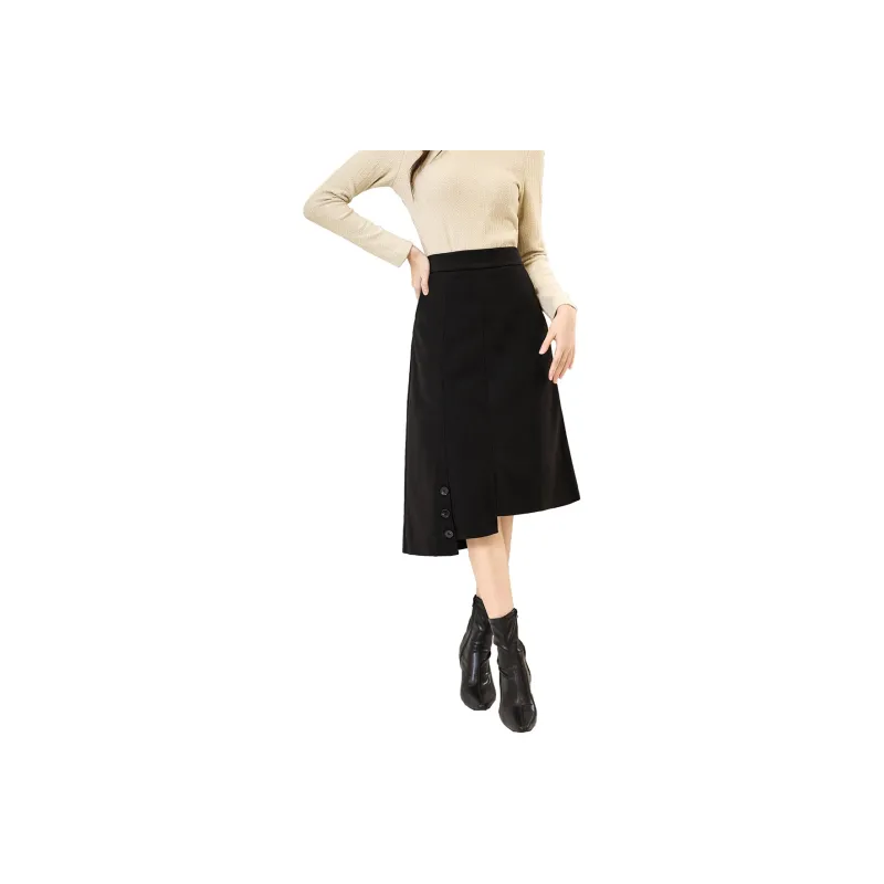 SMEN Casual Long Skirts Women's-0