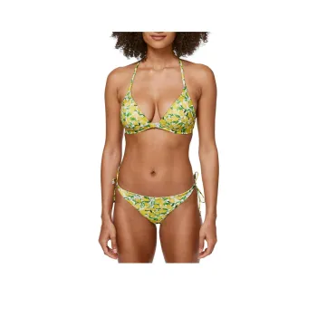 Lululemon Deep Sea Bikini Women's Lemon Print
