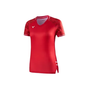 VICTOR Badminton Clothing Women's Danish Red