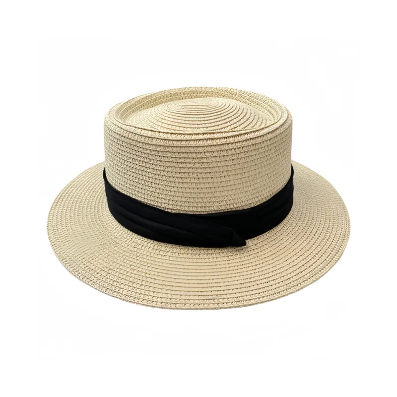 OXO OVERLOAD Paper Reed Straw Hat Top Hat Unisex-4