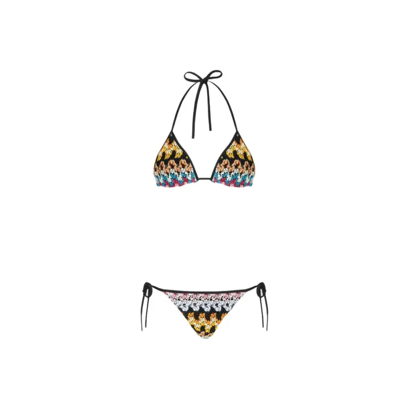 MISSONI Lace Triangle Bikini Set-0