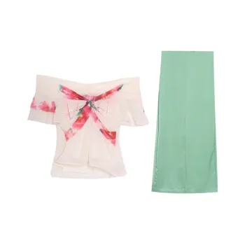 BDGU Skirt Set Women's Top+Skirt