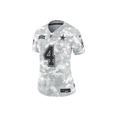 Nike Dak Prescott Dallas Cowboys Salute To Service Women's's Nike Dri FIT Nfl Limited Jersey