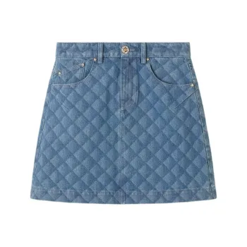 KARL LAGERFELD Denim Short Skirts Women's Light Blue