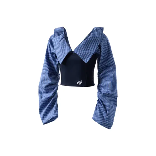 FOASIS Shirts Women's Blue