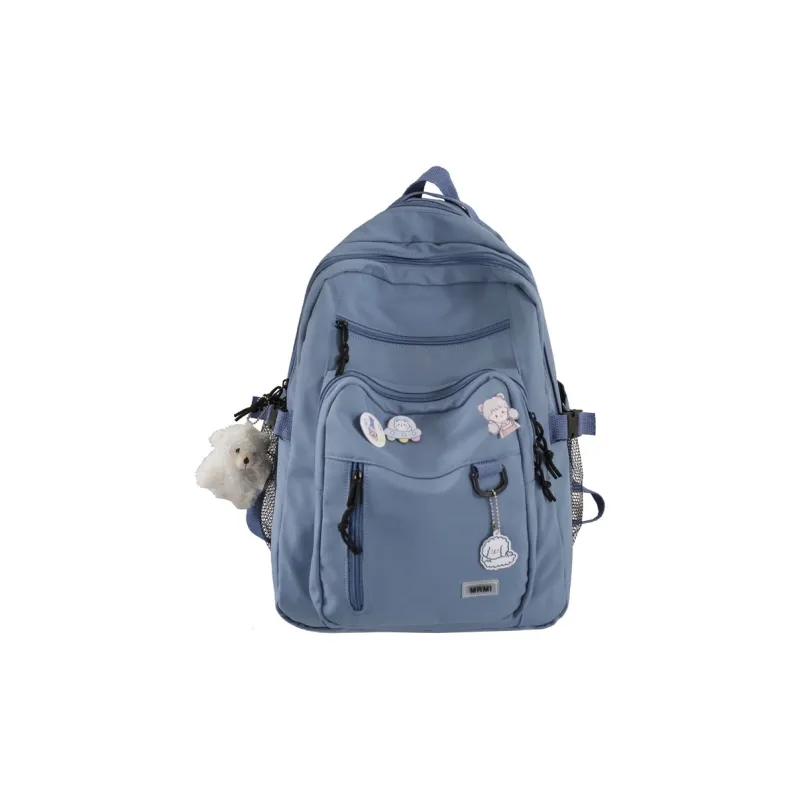 Yalu Nylon Backpack Unisex Multicolor-4