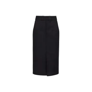Maison Margiela Skater Chino Midi Skirt