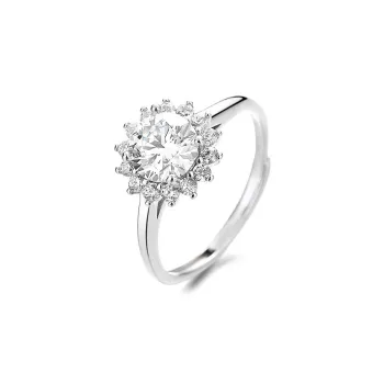 VEZA S999 Fine Silver Rings Women's