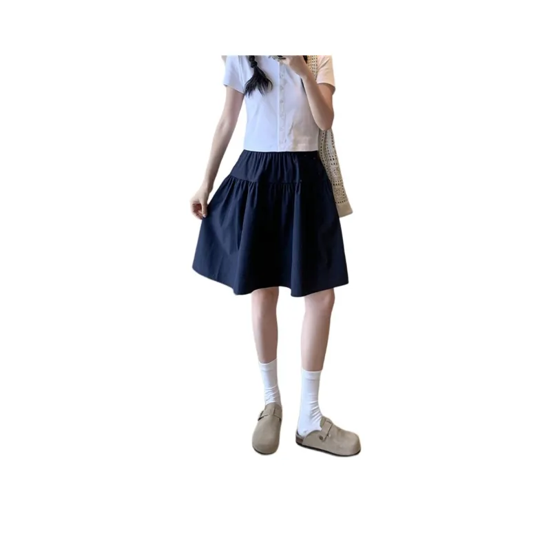 Si Bei'er Casual Short Skirts Women's-1