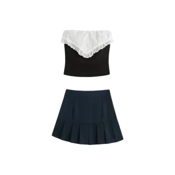 MTHE Two Piece Skirt Sets Women's