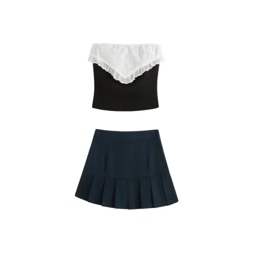 MTHE Two Piece Skirt Sets Women's