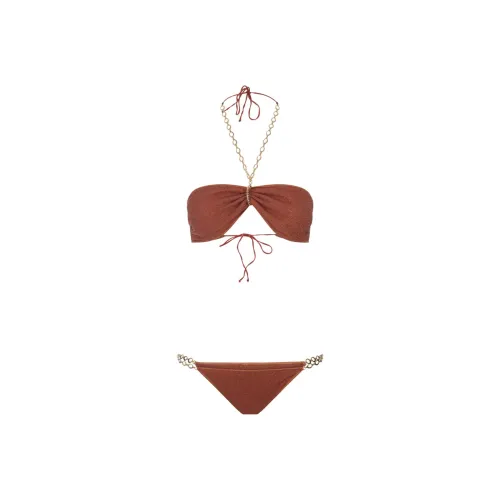 오세리 오렌지 여성 비키니