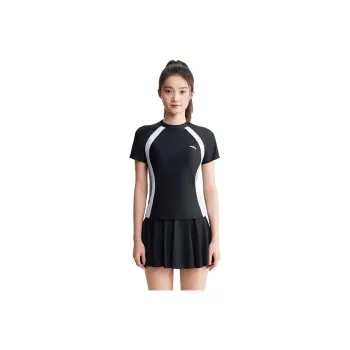 Anta Two Piece Swimsuit Women's Black/White
