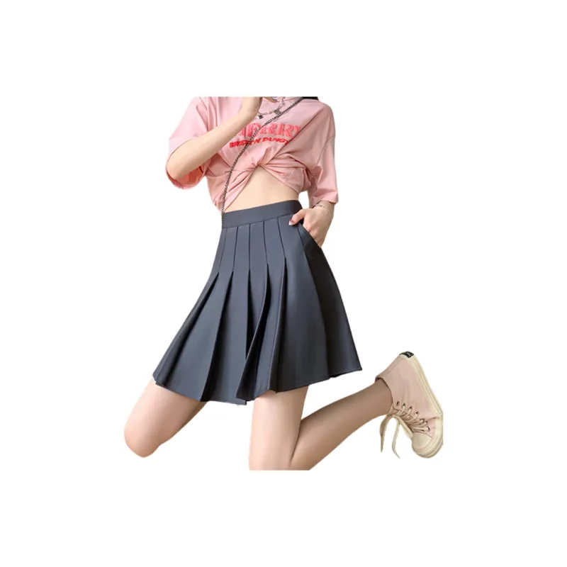 Cotton Gene Pleated Skirt Women's-1