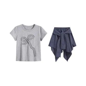 ERIRI Two Piece Skirt Sets Women's