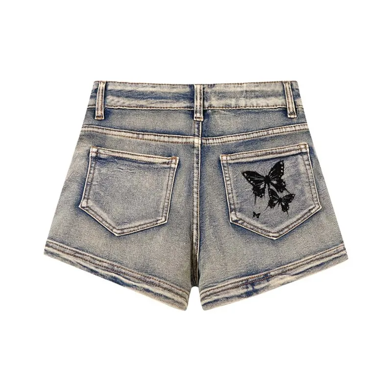 SUPEREALLY Denim Shorts Women's-16