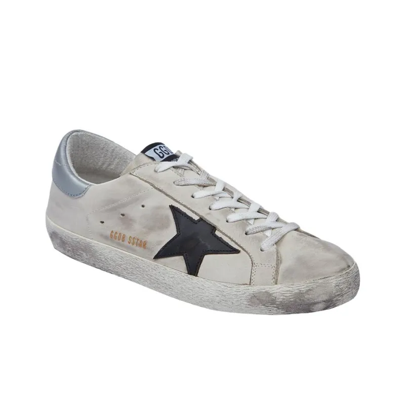 Golden Goose Super Star Low Top Skateboard Shoes Men's Cream-2
