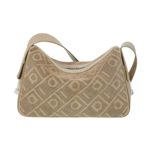 FERRAGAMO Cow Leather Messenger Bag, Shoulder Bag Men's Hunting Green