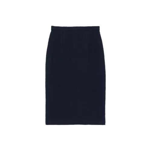 INES DE LA FRESSANGE Casual Long Skirt Women's Dark Blue