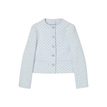 GUCCI FW25 Jackets & Coats Women's Light Blue