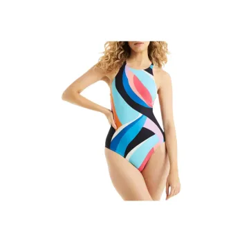 NAUTICA One-piece Swimsuit Women's Star Blue Stone Orchid