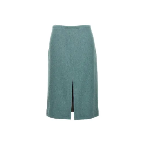 DRIES VAN NOTEN Shelda Front Slit Midi Skirt