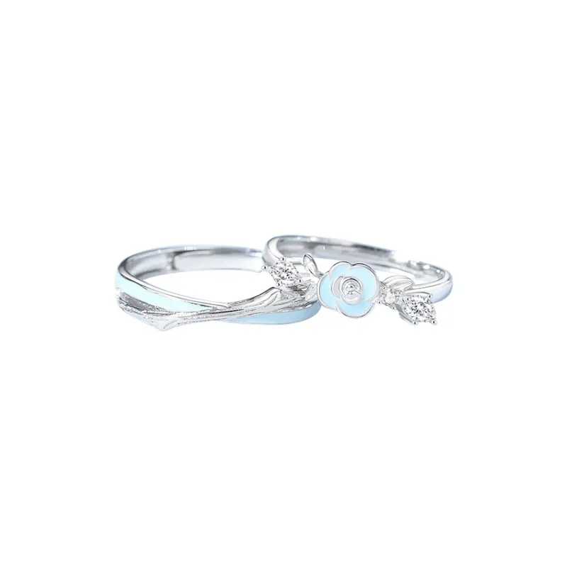 DAWO 925 Sterling Silver Rings Women's-0