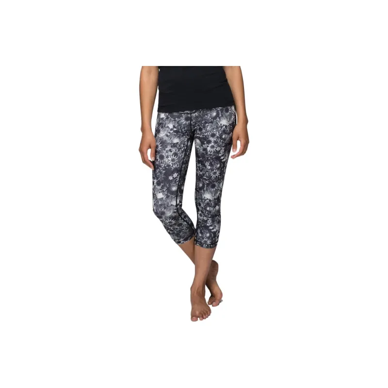 Lululemon Wunder Under Athletic Trousers Women's Black And White Print-0