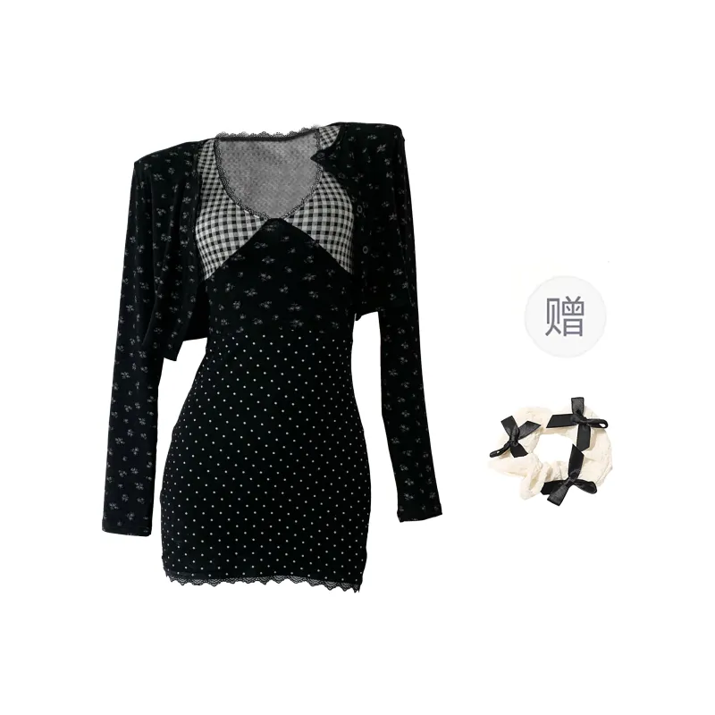 CPAURA Two Piece Skirt Sets Women's-7