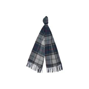 BARBOUR Acrylic Knit Scarves Unisex Black