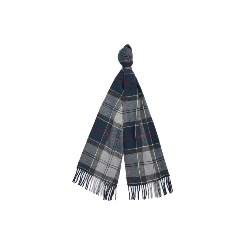 BARBOUR Acrylic Knit Scarves Unisex Black-0