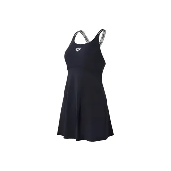 Arena SS25 Sleeveless Skirt One Piece Swimsuit Women's Black