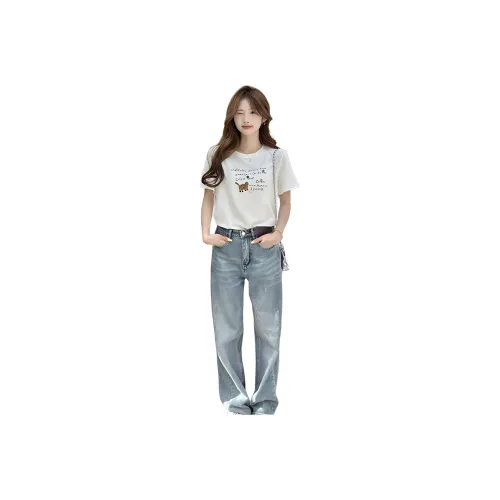 MADALLO Regular T Shirt Women's